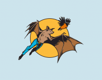 bat man and robin