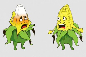 Candy vs. Corn T-shirt