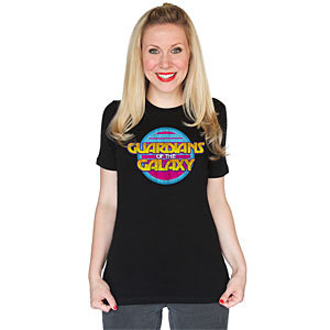 Exclusive Guardians of the Galaxy Women's Cut Tee Black