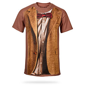 11th Doctor Costume Tee Brown