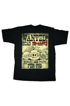 Angry Birds Wanted T-Shirt