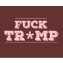 Organic Cotton T-shirt: Fuck Trump