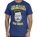 Bacon and Eggs Ron Swanson Shirt