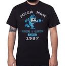Black 1987 Mega Man T-Shirt