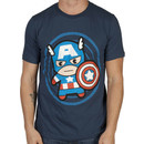 Kawaii Style Captain America Shirt