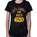 Ladies Cuddle and Watch Star Wars Shirt
