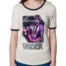 Ladies Darth Vader Iron On T-Shirt