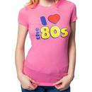 Ladies I love 80s Shirt