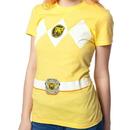 Ladies Yellow Ranger costume Shirt