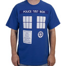 Phone Box Doctor Who Shirt