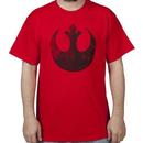 Red Distressed Rebel Star Wars T-Shirt
