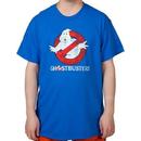 Royal Distressed Ghostbusters Logo Shirt