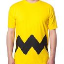 Yellow Charlie Brown Zig Zag Shirt