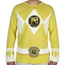 Yellow Ranger Long Sleeve Costume Shirt