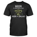 Beer = Salad
