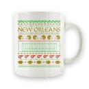 New Orleans Football Ugly Christmas Sweater - 15oz Mug