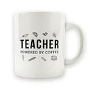 Teacher Powered By Coffee - 15oz Mug