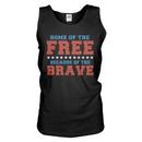 Home of the Free Because of the Brave Tank Top