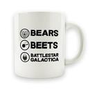 Bears. Beets. Battlestar Galactica. - 15oz Mug