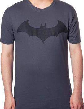 Charcoal Batman Hush Logo Shirt