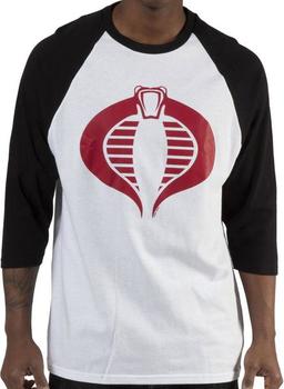 Cobra Logo GI Joe Baseball Shirt