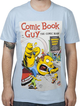 Comic Book Guy Simpsons Shirt
