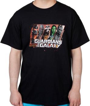 Guardians Of The Galaxy Characters Shirt