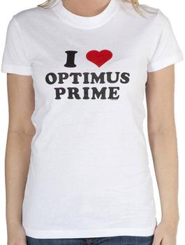 I Heart Optimus Prime Transformers T-Shirt