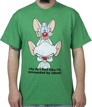 pinky and the brain tee shirt