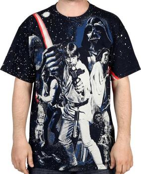 In A Galaxy Far Far Away Star Wars Shirt