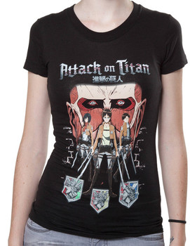 Ladies Attack On Titan Shirt