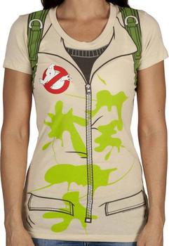 Ladies Ghostbusters Costume Shirt