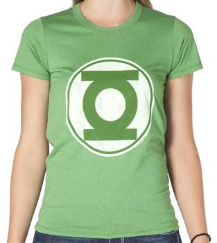 Ladies Green Lantern Shirt by Junk Food