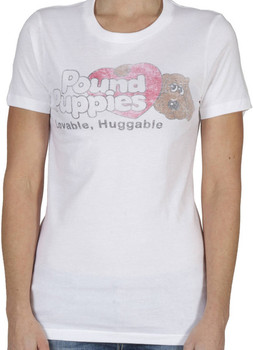 Ladies Pound Puppies Logo Shirt