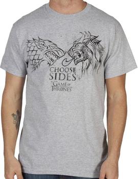 Lannister Vs Stark Shirt