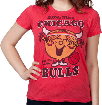 Little Miss Chicago Bulls Shirt By Junk Food