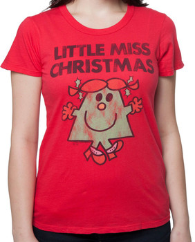 Little Miss Christmas T-Shirt By Junk Food