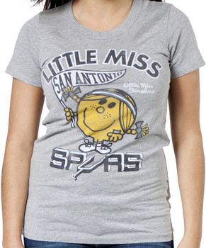 Little Miss San Antonio Spurs Shirt By Junk Food