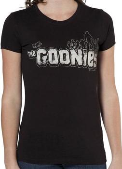 goonies button up shirt