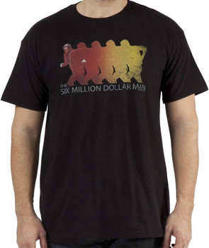 Running Six Million Dollar Man Shirt
