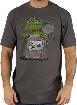 Sesame Street Oscar the Grouch Scram T-Shirt