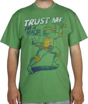 TMNT Michelangelo Trust Me Shirt