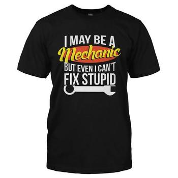 I May Be A Mechanic But Even I Can't Fix Stupid