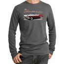 Ford Fairlane 1959 Long Sleeve Thermal 500 Convertible Heather Shirt
