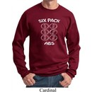 6 Pack Abs Beer Funny Sweatshirt