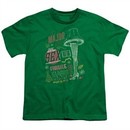 A Christmas Story Kids Shirt Its A Major Prize Kelly Green T-Shirt