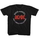 AC/DC Kids Shirt Ain't Noise Pollution Black T-Shirt