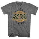 AC/DC Shirt High Voltage Athletic Heather T-Shirt