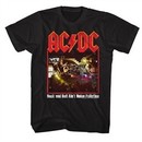 AC/DC Shirt Rock And Roll Ain't Noise Pollution Black T-Shirt