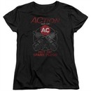 AC Delco Womens Shirt Hot Tip Spark Plugs Black T-Shirt
